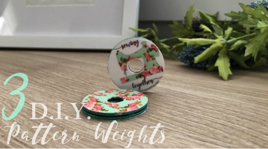 HOW TO SEW YOUR OWN CUTE PATTERN WEIGHTS - DIY Fabric Weights for